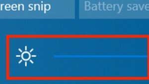 how to lower screen brightness even more windows 10