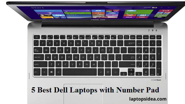 best dell laptops with number pads